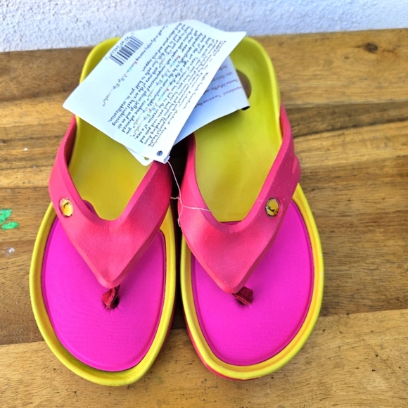 Hawaiian Jellys Ultra Comfort Mango Fruit Unisex  Sandals Women's Size 6 - Picture 2 of 15